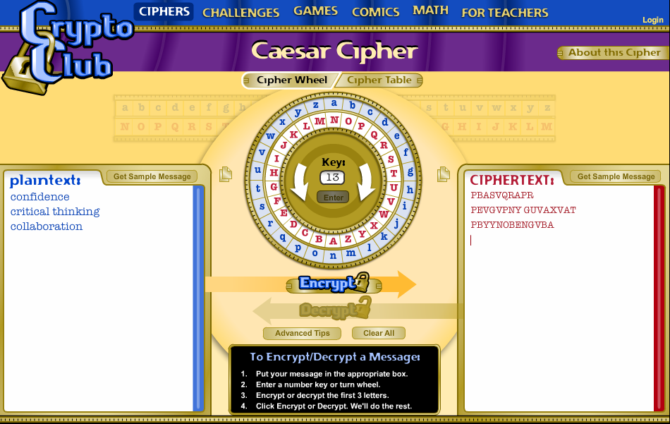 Solved pps  Home - Roblox Caesar Shift Cipher..